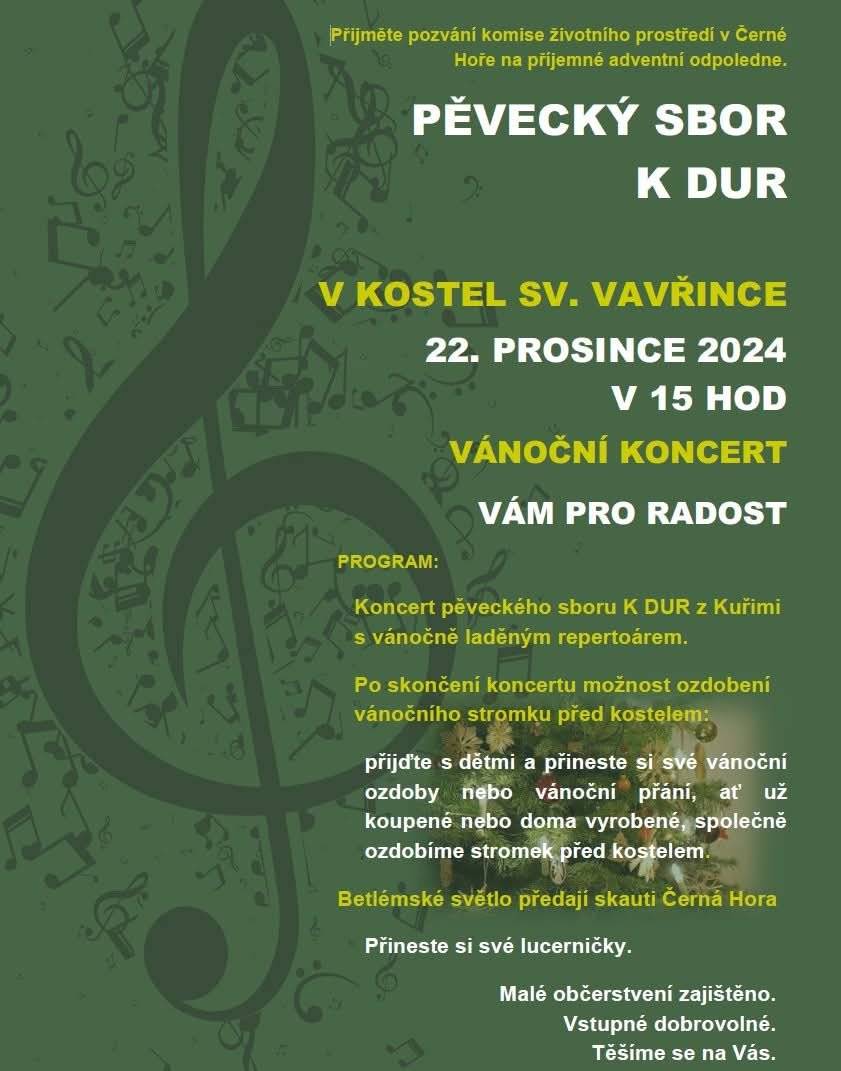 Pozvánka na koncert