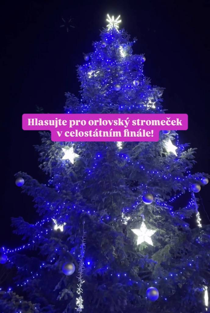 Ještě do dnešních 20 hodin můžete hlasovat pro orlovský stromeček v soutěži s Deníkem. HLASUJTE ZDE. Hlasovat mohou pouze registrovaní uživatelé a to každou hodinu....