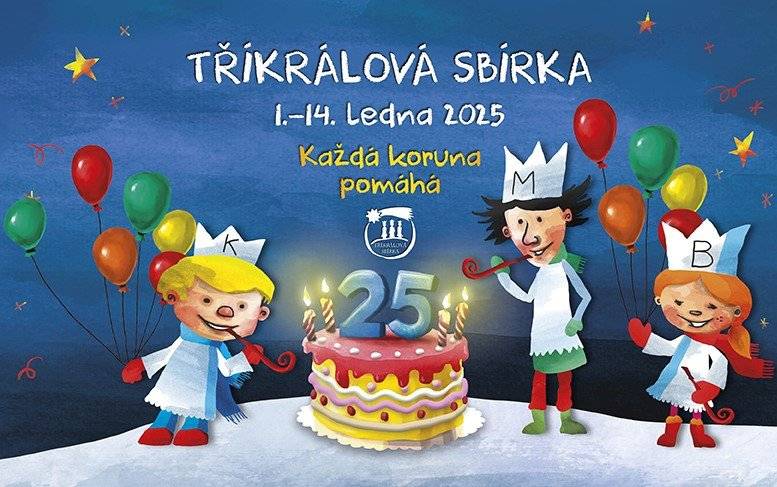 Vážení přátelé, v neděli 5.1.2025 od 13 hodin proběhne ve Vícemili Tříkrálová sbírka. Děkujeme za přispění.