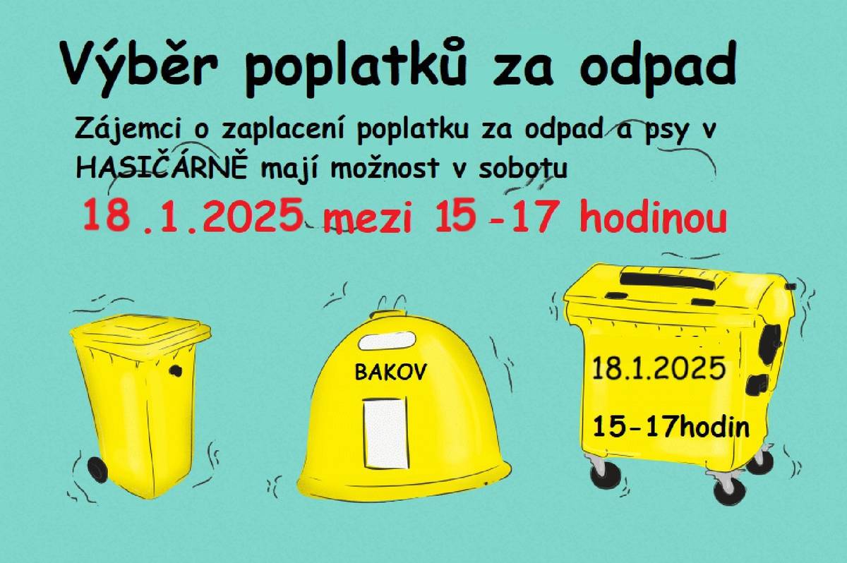 v sobotu 18.1.2025 od 15:00 do 17:00