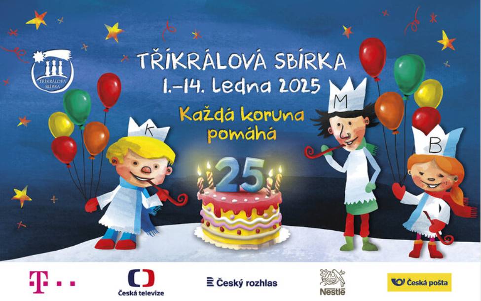 V So 11.1.2025 proběhne v naší obci Tříkráloví sbírka. Organizuje Oblastní Charita Nové Hrady u Skutče ve spolupráci s Obcí Jarošov. Více informací najdete ZDE. OÚ Jarošov