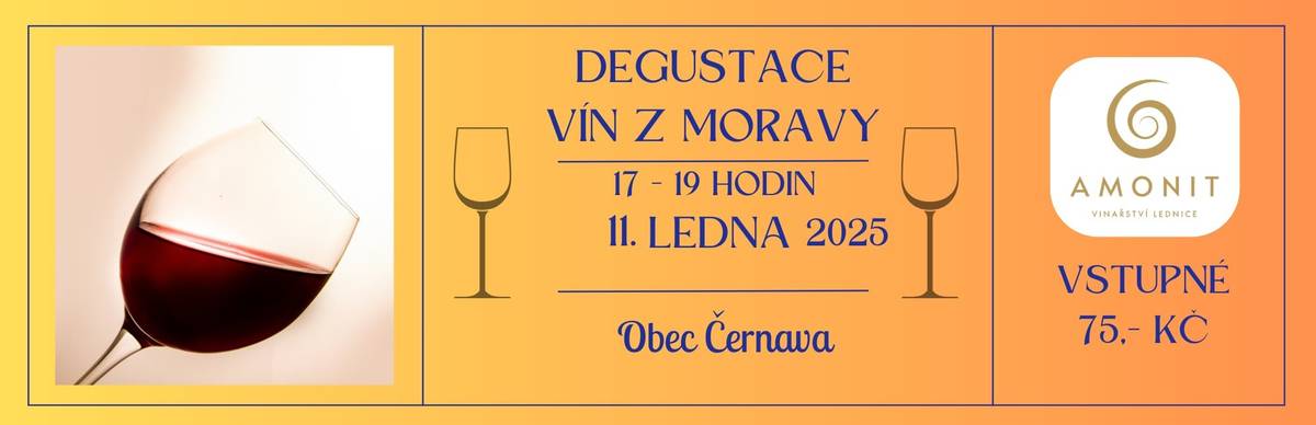 Milí milovníci vína, s radostí vás zveme na nezapomenutelnou Degustaci vína 2025 vinařství AMONIT Vinařství Lednice! 🍷 Kdy? 11.1.2025 od 17:00 h (těsně před sousedský posezením). Kde?  Na sále KD v Rájci   Co vás čeká?  12 skvělých vín, od „jakostky“ po „jak tohle může někdo pít?“, a to vše doplněno odborným komentářem vinařů. K dispozici bude pro každého účastníka degustační protokol, kam si budete moci dělat své poznámky (na konci budeme volit „vítěze degustace“ ) Něco na zub, protože víno bez jídla je jako... no, prostě není to ono!  Počet vstupenek: Omezen na 50 ks. Cena za jednu vstupenku je 75,- Kč. Z důvodu omezené kapacity si zajistěte vstupenky včas, předprodej je již v plném proudu na úřadě v Černavě. Možnost nákupu vína: Po degustaci bude možnost zakoupit vína přímo od vinařství. Drescode: Elegantně pohodlně, prostě něco, co můžete polít červeným vínem a nebude vás to mrzet. Přijďte se zasmát, užít si skvělé víno a společnost! Těšíme se na vás! Po skončení degustace budeme pokračovat posezením za doprovodu místní kapely RAJC.