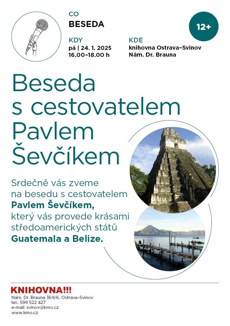 Cestovatel Pavel Ševčík - Guatemala a Belize