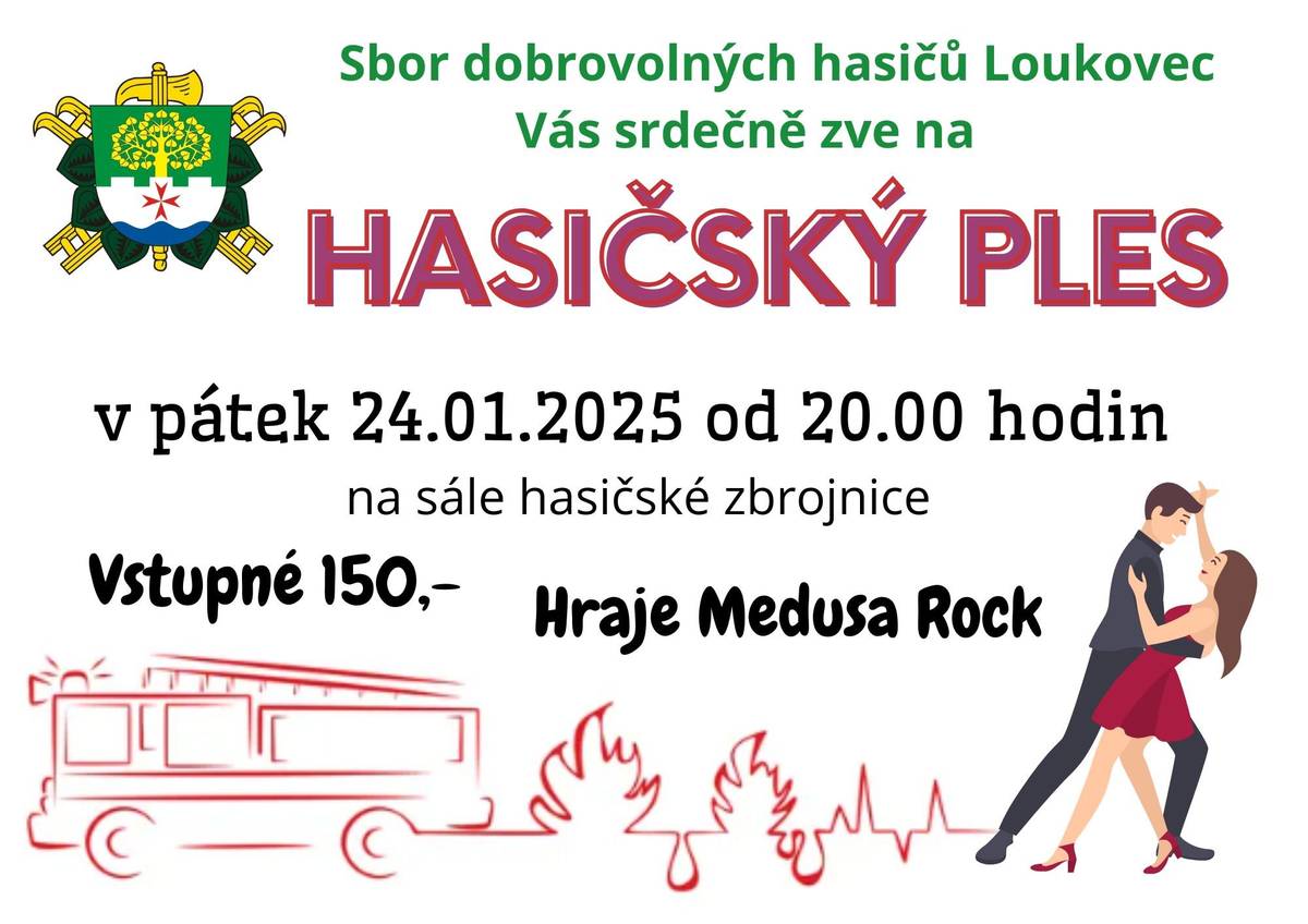 hasičský ples 24.01.2025