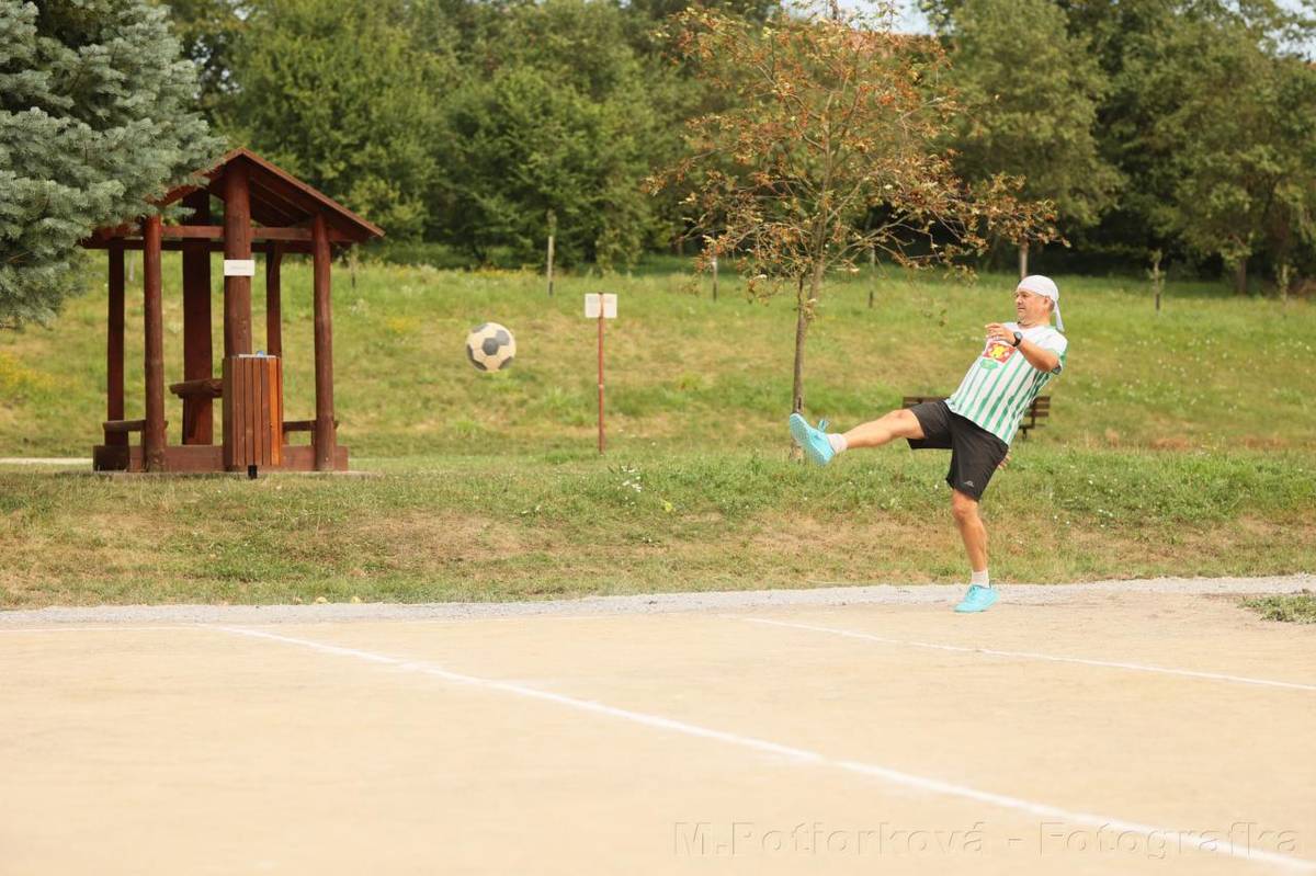 Turnaj v nohejbalu v Křižanovicích u Vyškova 17.8.2024