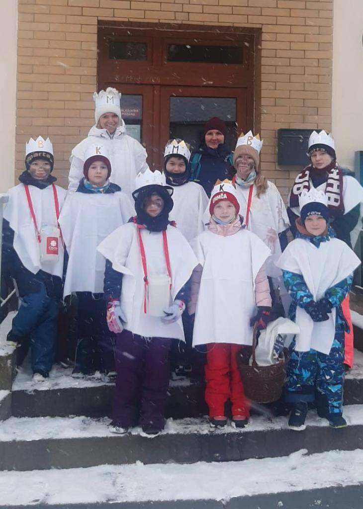 Tříkrálová sbírka ve Vernéřovicích v sobotu 11.ledna 2025 vynesla rekordních 20 618 korun!