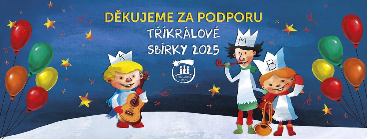 V jubilejní 25. Tříkrálové sbírce se v Drmoulu vybralo 24. 803,- Kč.