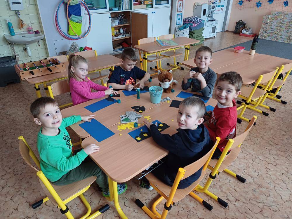 V dalším lednovém týdnu byla naše přípravka pod taktovkou paní asistentky Barbory Silné.