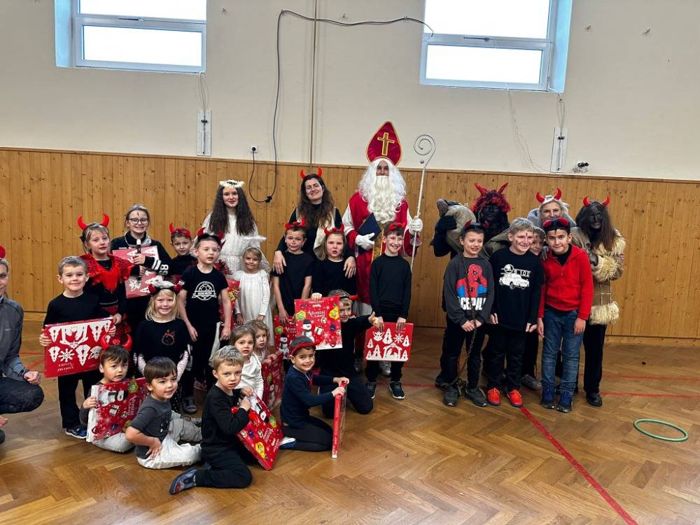 Dne 6. prosince 2024 se konal Čertovský den pro děti z mateřské a základní školy.