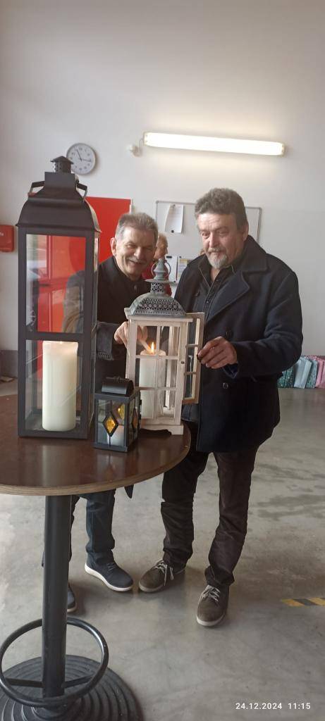 Betlémské světlo Klaffer a Nová Pec 24.12.2024  Tradiční světlo míru již po 35.