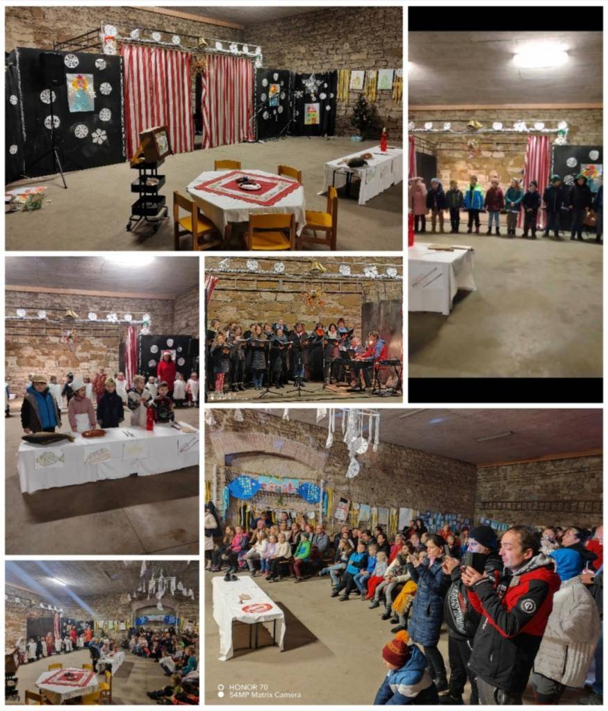 Adventní čas - rozsvícení stromečku, vánoční tradice a zvyky, zpívání koled, ochutnávka cukroví, vystoupení dětí MŠ a ZŠ Černuc a velvarského pěveckého spolku.