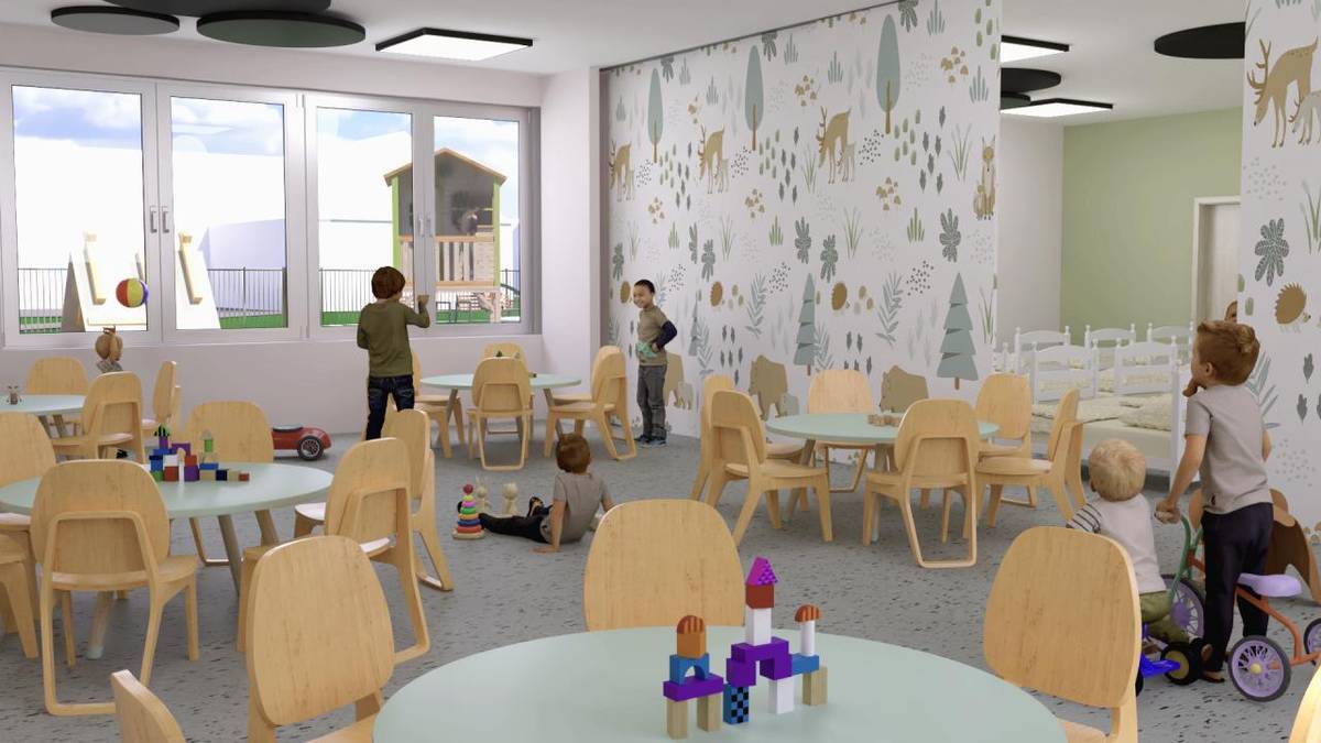 Vizualizace - Želetická školička