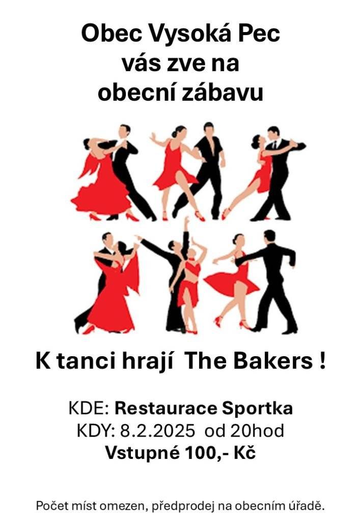 Zveme vás na zábavu v restauraci Sportka dne 9.2.2025