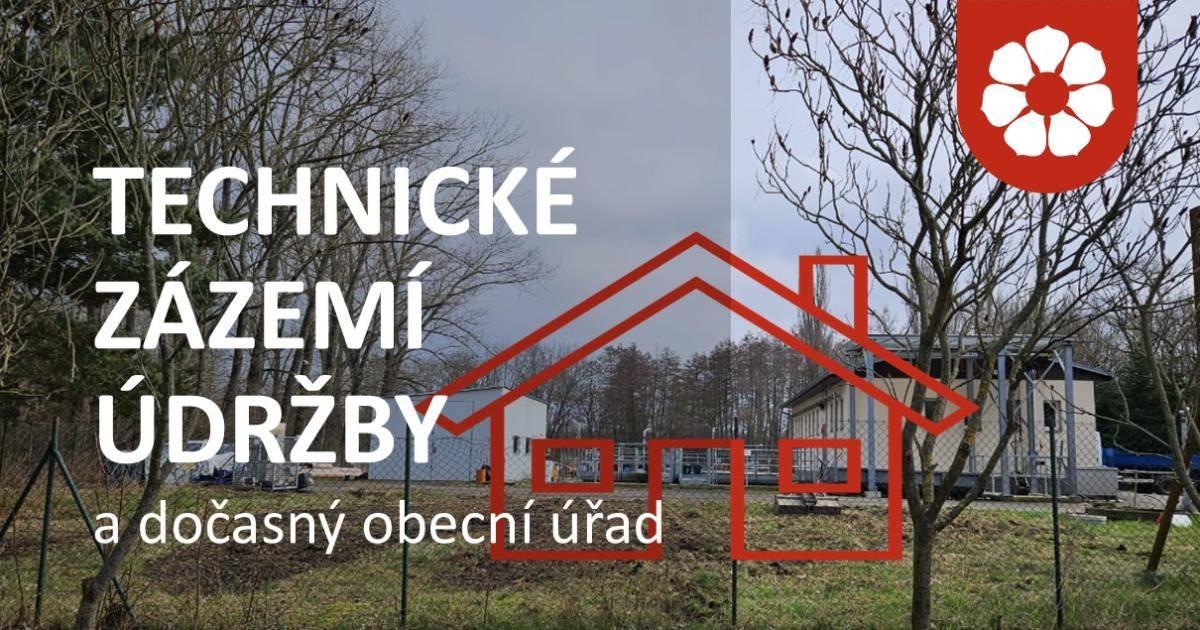Představujeme bližší detaily projektu zázemí technických služeb.