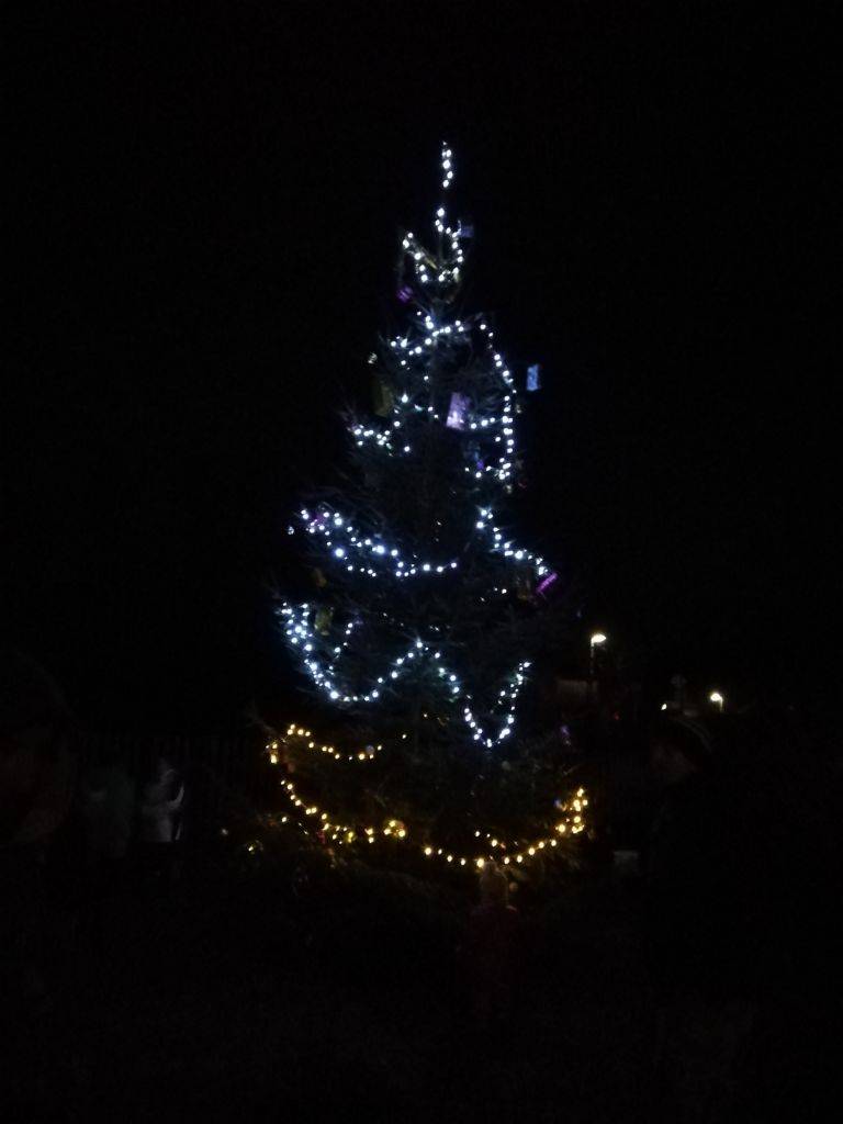 Advetní tvoření a rozsvícení stromečku se letos konalo na první adventní neděli.