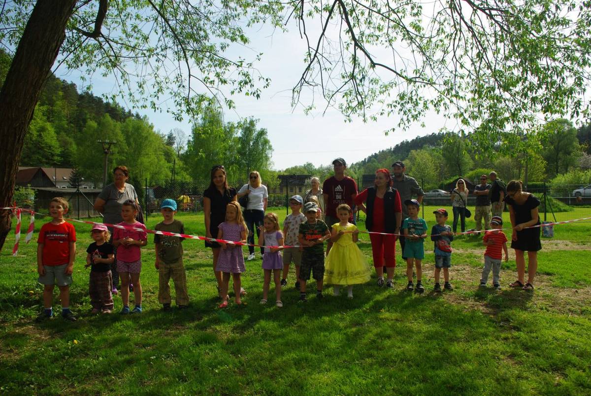 Slavnostní otevírání hřiště