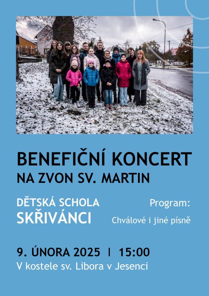 Benefiční koncert v kostele sv. Libora v Jesenci