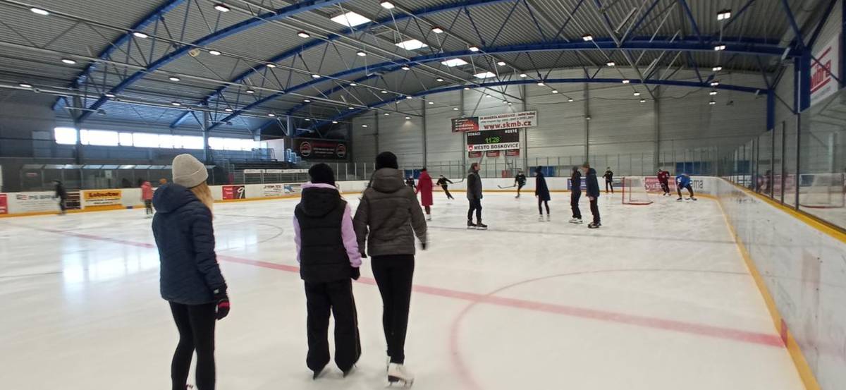 Fotky z bruslení