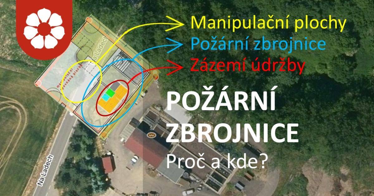 Obdrželi jsme dotaz, proč neplánujeme požární zbrojnici na pozemku ČOV, ale na pozemku v Květnici III. Pokusíme se to tedy vysvětlit.