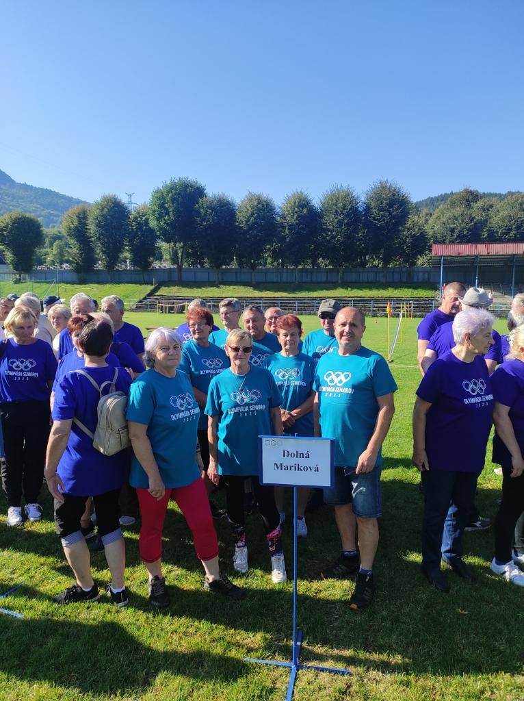 uskutočnila sa 7. septembra 2023 v Orlovom. Pekné, priam letné počasie umožnilo dôchodcom prežiť spoločný športový deň. Reprezentanti našej obce sa nedali zahanbiť a oduševnene a úspešne súťažili v rôznych športových disciplínach.