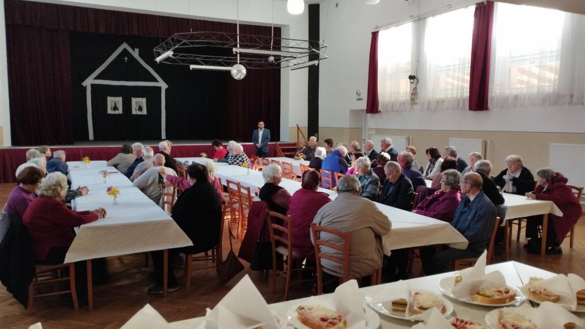 Po dvojročnej prestávke sme v Dome kultúry privítali našich starších spoluobčanov.