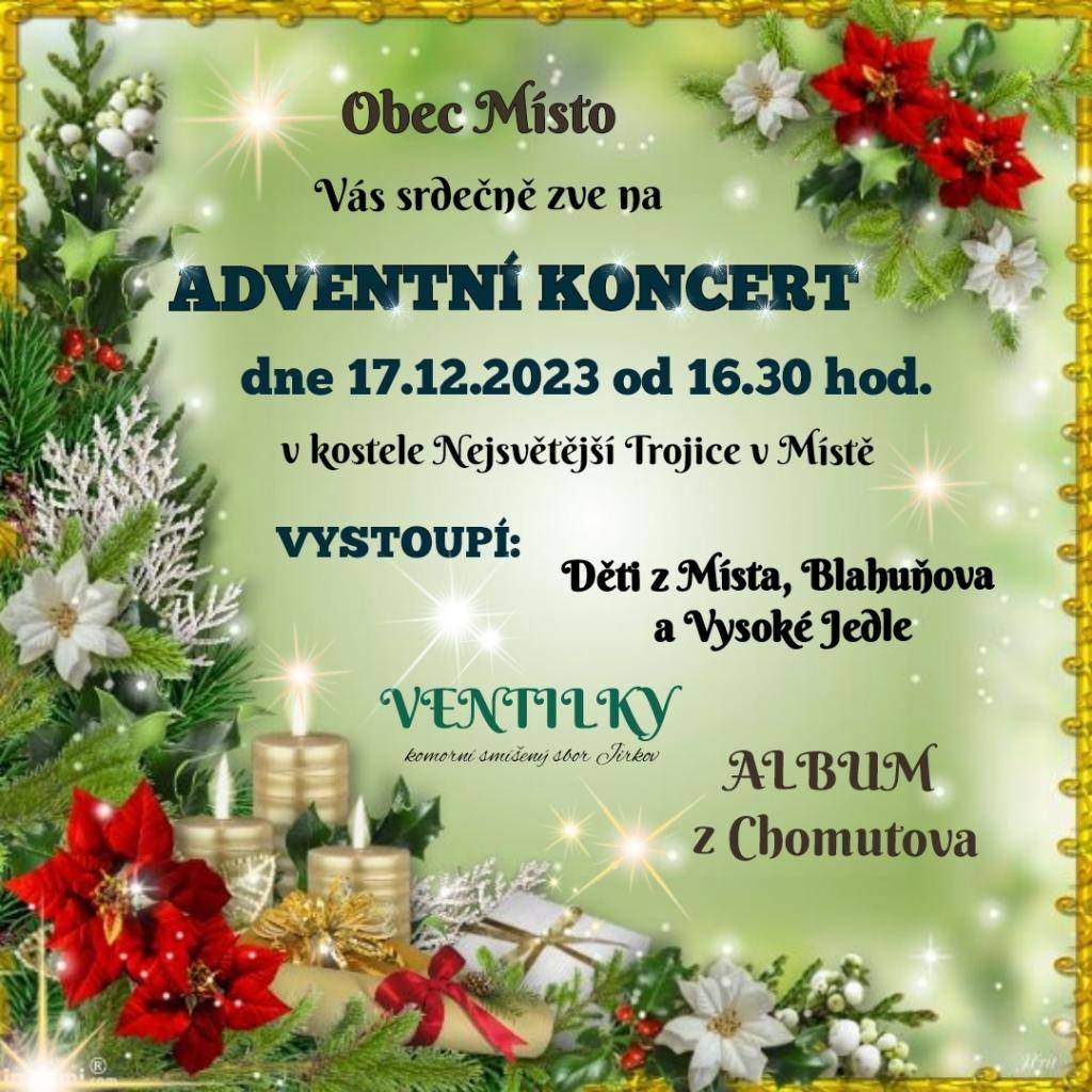 Adventní koncert 17.12.2023.