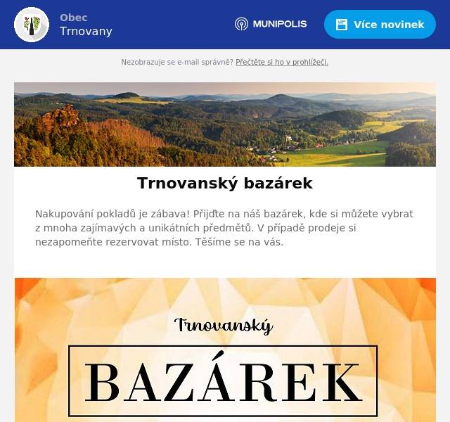 Nakupování pokladů je zábava! Přijďte na náš bazárek, kde si můžete vybrat z mnoha zajímavých a unikátních předmětů. V případě prodeje si nezapomeňte rezervovat místo. Těšíme se na vás.