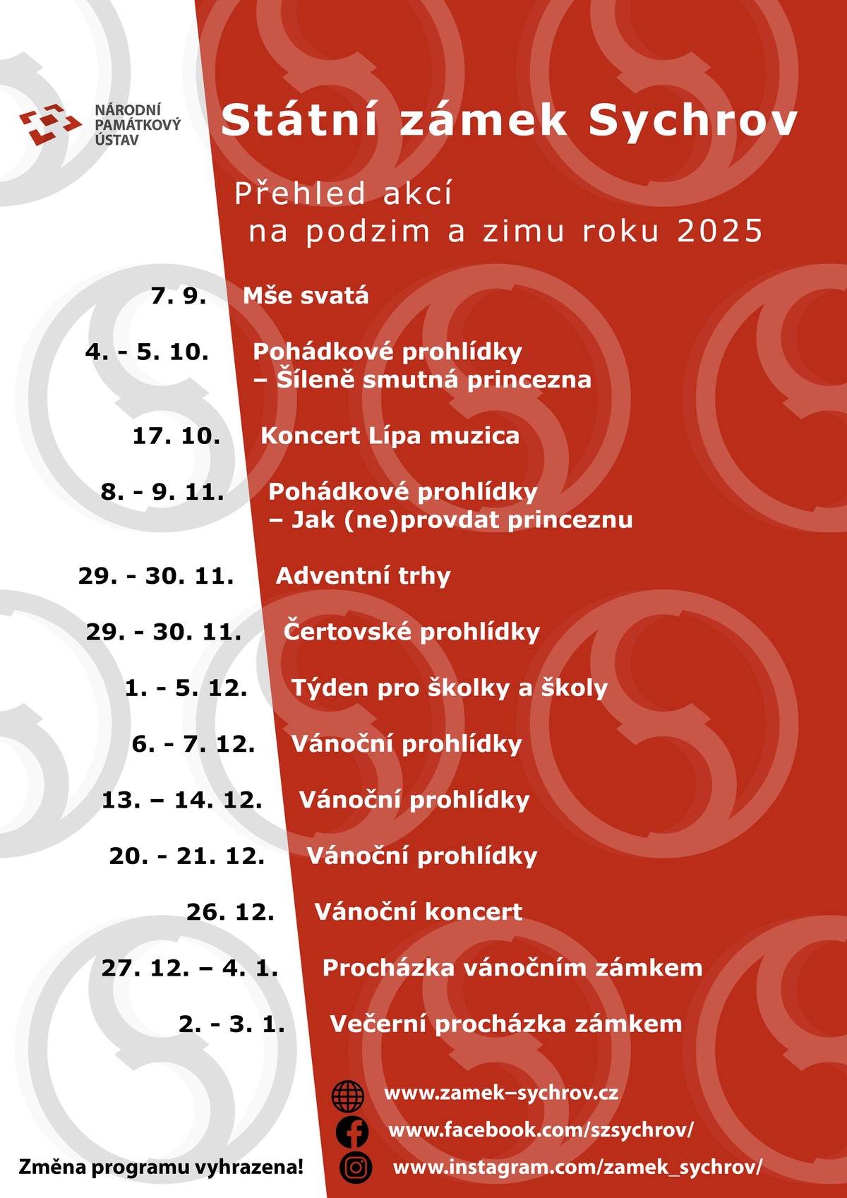 Podrobnosti naleznete v příloze.