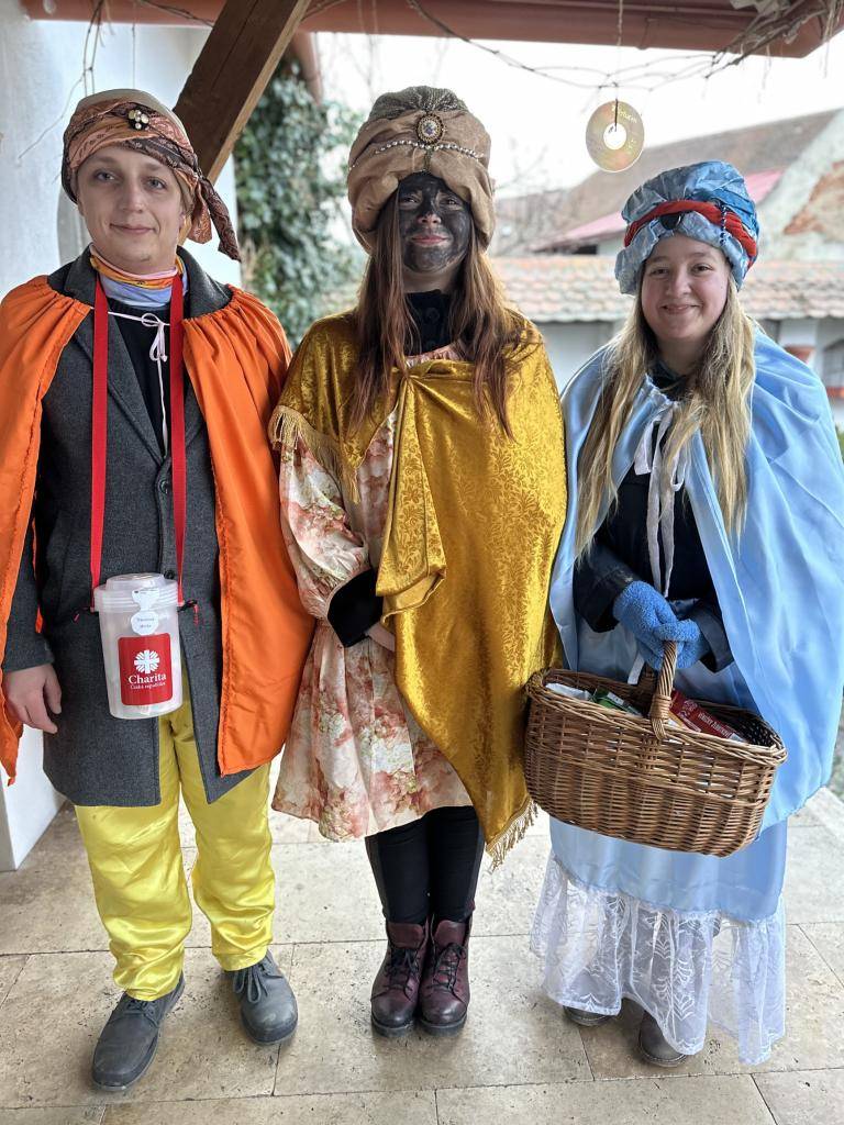 Tři králové v Menharticich 4.1.2025.