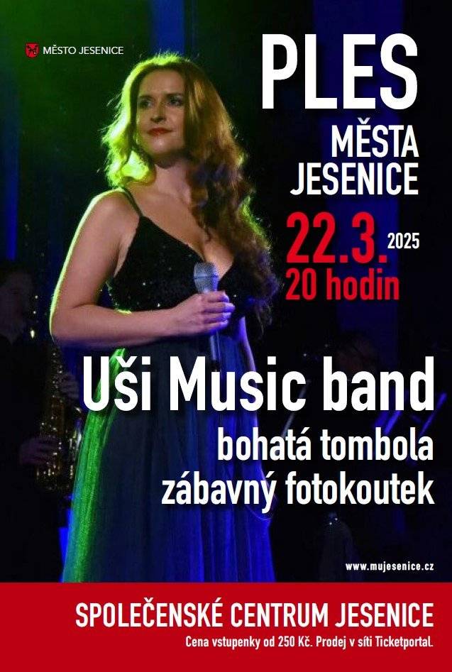 Dnes v 18:00 spouštíme PRODEJ VSTUPENEK NA Společenský ples města Jesenice   který pořádáme 22. 3. 2025! LINK NA PRODEJ VSTUPENEK ZDE: https://www.ticketportal.cz/event/Reprezentacni-ples-mesta-Jesenice?