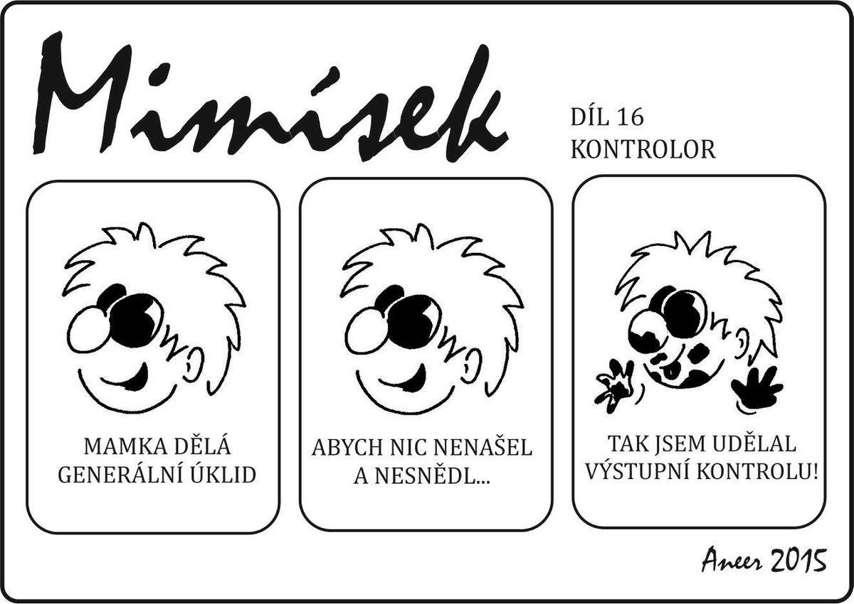 Strip: Mimísek kontrolor