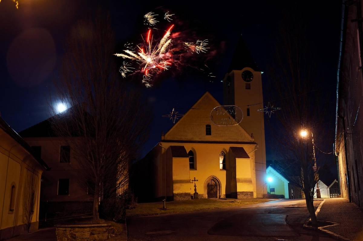 Ohňostroj 01.01.2018 - foto