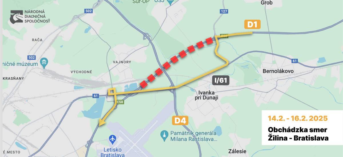 Výstavba hlavnej diaľničnej tepny sa dostáva do ďalšej fázy, postupne sa dokončujú náhradné trasy.