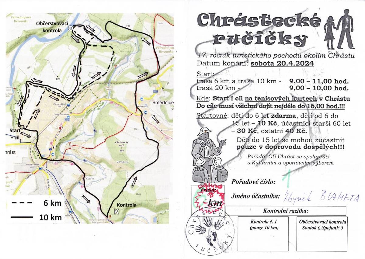 24.4.2024 Chrástecké ručičky 17. ročník