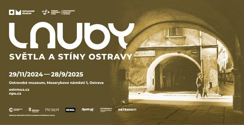 „Lauby“ nebo také „pod laubami“, tak se v Ostravě říkalo domům s podloubím v ulici Velké. Pokud někdo tyto domy pamatuje, pak jen jako prostor s nevalnou pověstí, který byl v 60. až 70. letech minulého století zbourán a místo něj se rozprostíralo parkoviště. Příběh tohoto místa je ale velmi bohatý a sahá nejen k prvním měšťanům, ale dokonce ještě do doby před založením města. Pokud se chcete o Laubech dozvědět více, můžete navštívit výstavu s názvem Lauby - světla a stíny Ostravy. Expozice je v Ostravském muzeu přístupná do 28. 9. 2025. Záštitu nad výstavou převzala náměstkyně primátora Lucie Baránková Vilamo-vá a starosta MOaP Petr Veselka.