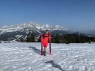 "Má to jednu nevýhodu. Už se nepodíváte nikam jinam," říká Helena Androniková s úsměvem a nezdá se, že by zakotvení ve Filzmoosu litovala.