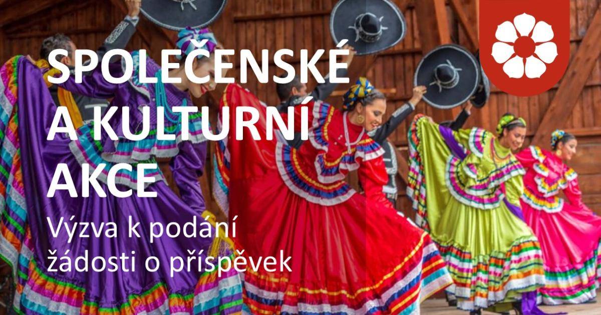 Požádejte o příspěvek obce květnice na svou kulturní nebo společenskou akci.