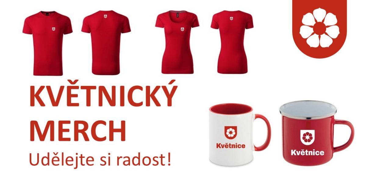 Udělejte radost sobě i ostatním koupí hrnečku, nebo trika s motivem Květnice!