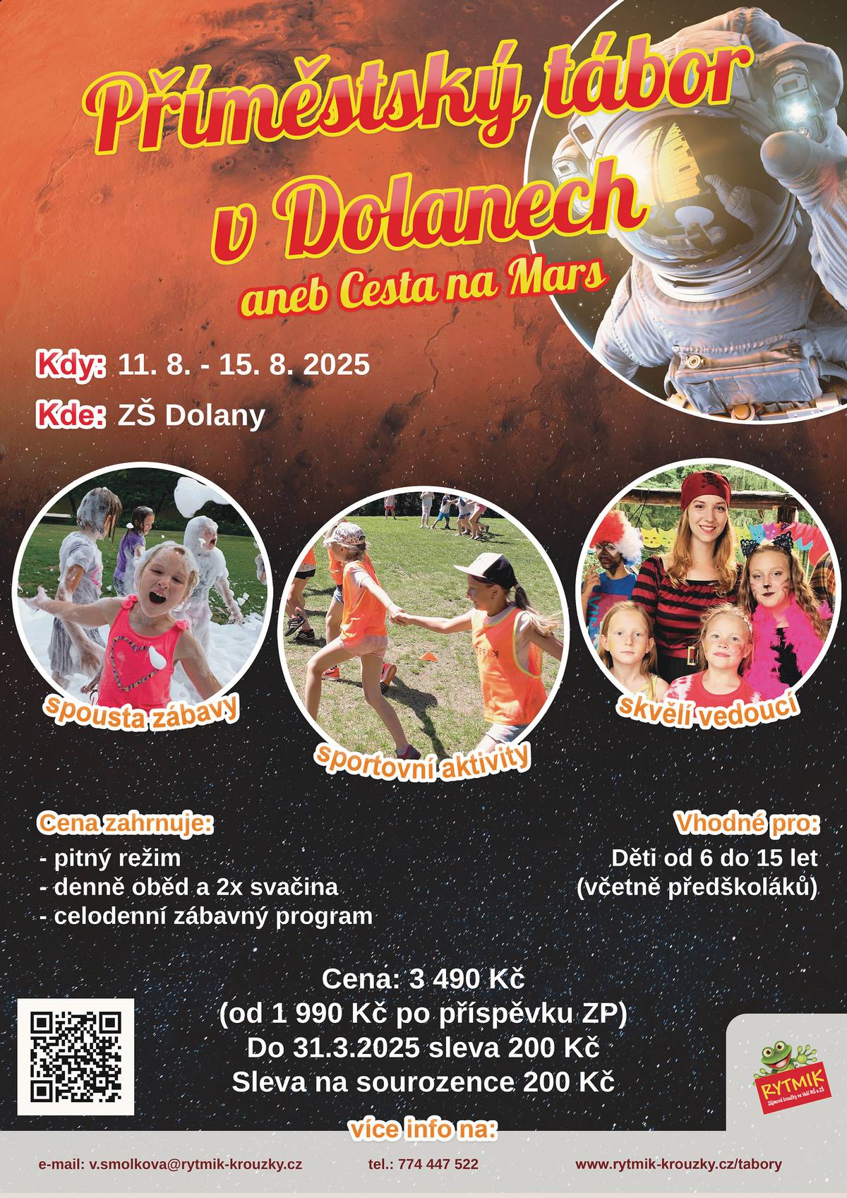 11. 8. - 15. 8. 2025 v ZŠ Dolany