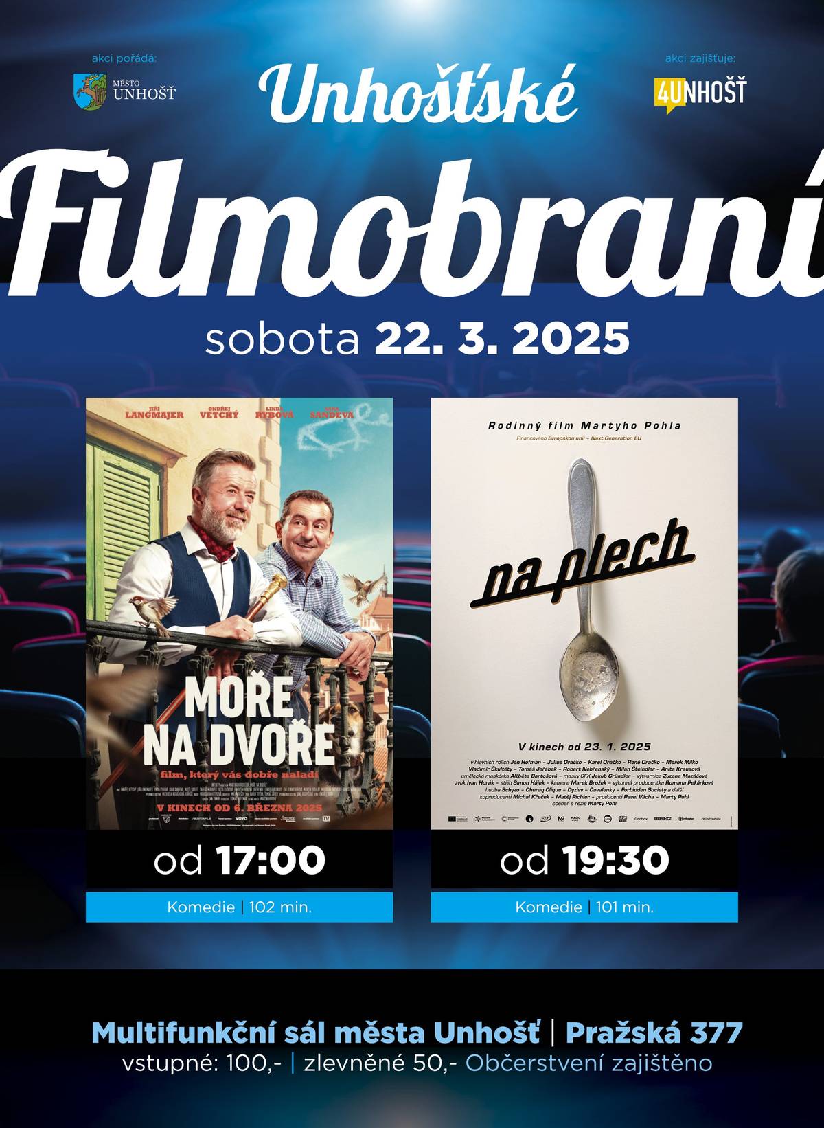 Filmobraní - sobota 22.3.2025