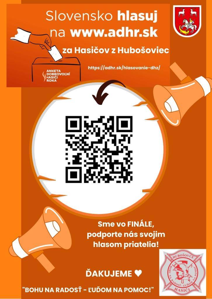 Za každý Váš hlas Ďakujeme.