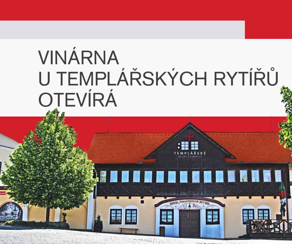 Kdy: od pátku 28.2.2025  Kde: Vinárna U Templářských rytířů Čejkovice