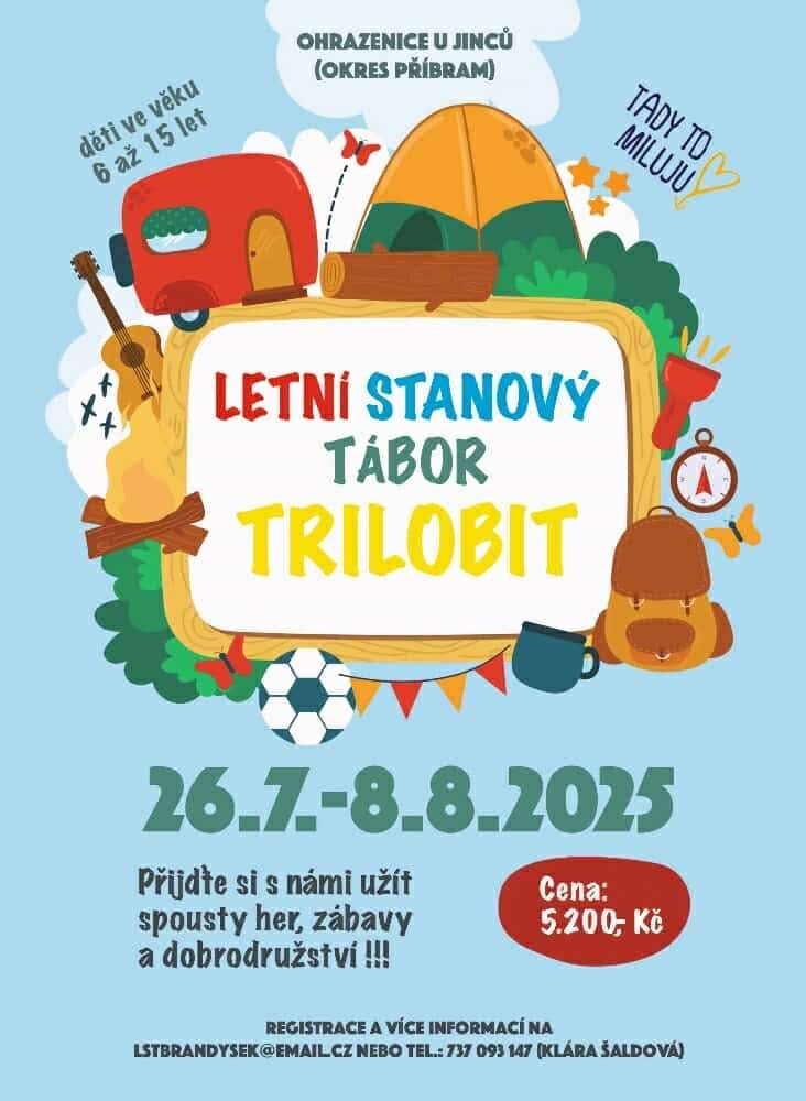 Letní stanový tábor - Trilobit