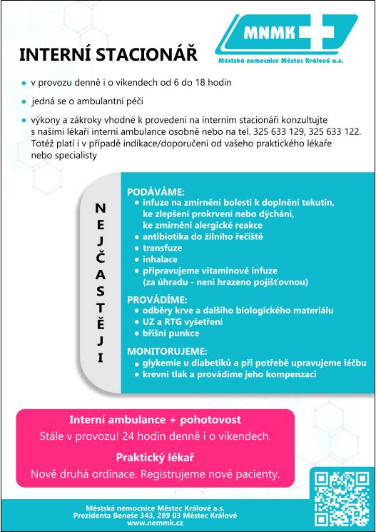 emocnice Městec Králové