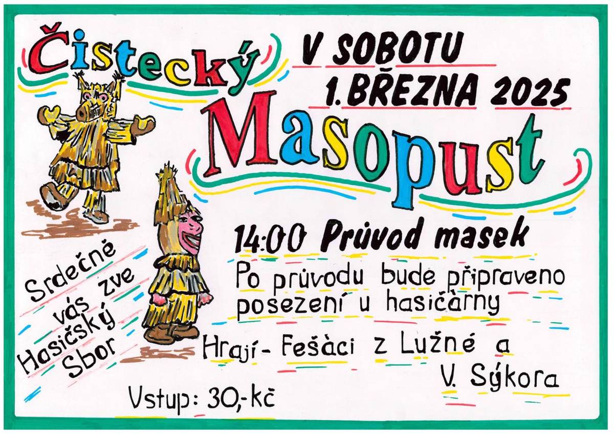 1. 3. 2025 V Čisté.