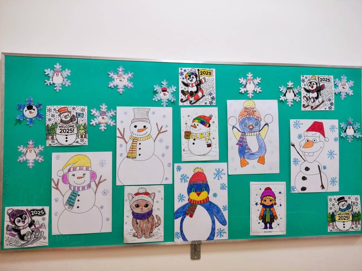 Leden u nás v družině