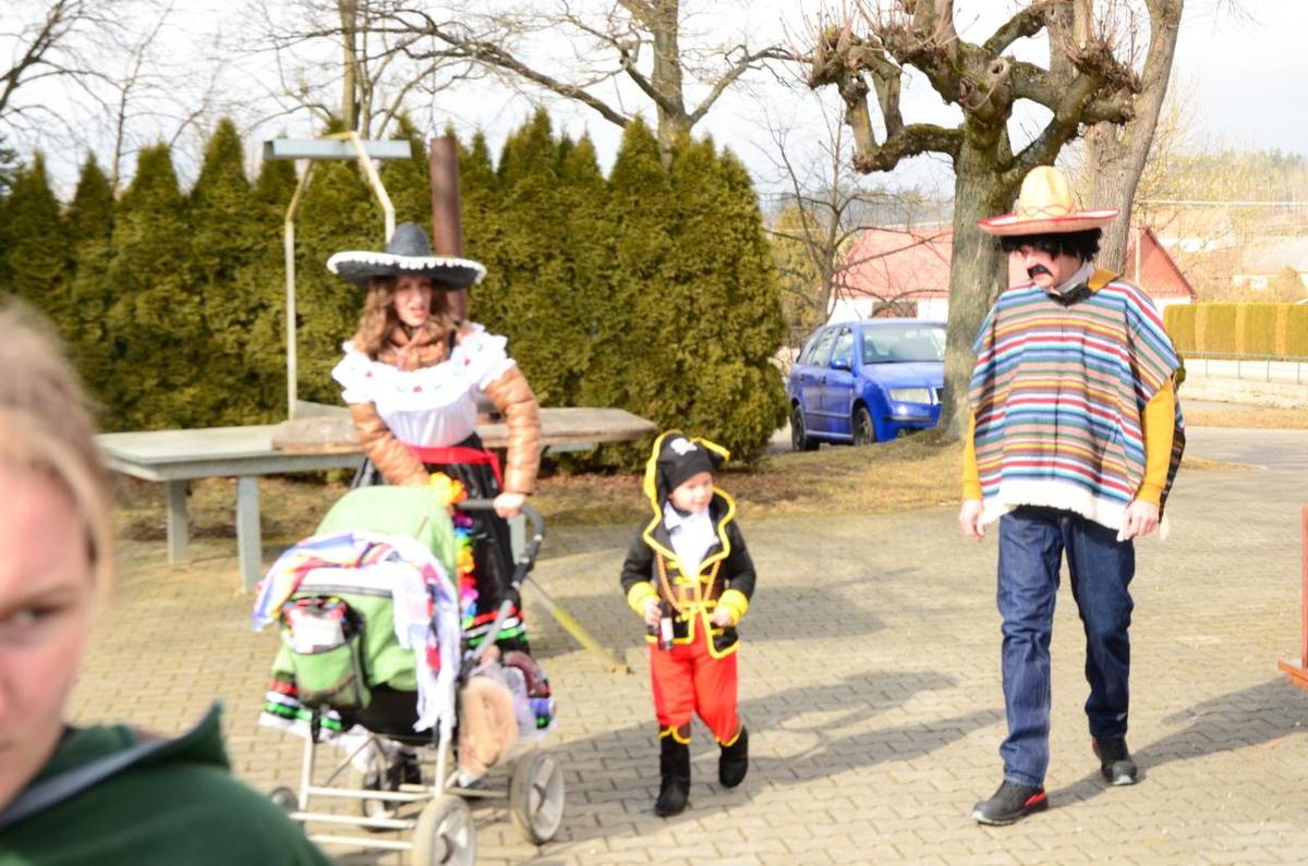 V sobotu 1.3.2025 se v naší obci konal tradiční průvod masek.