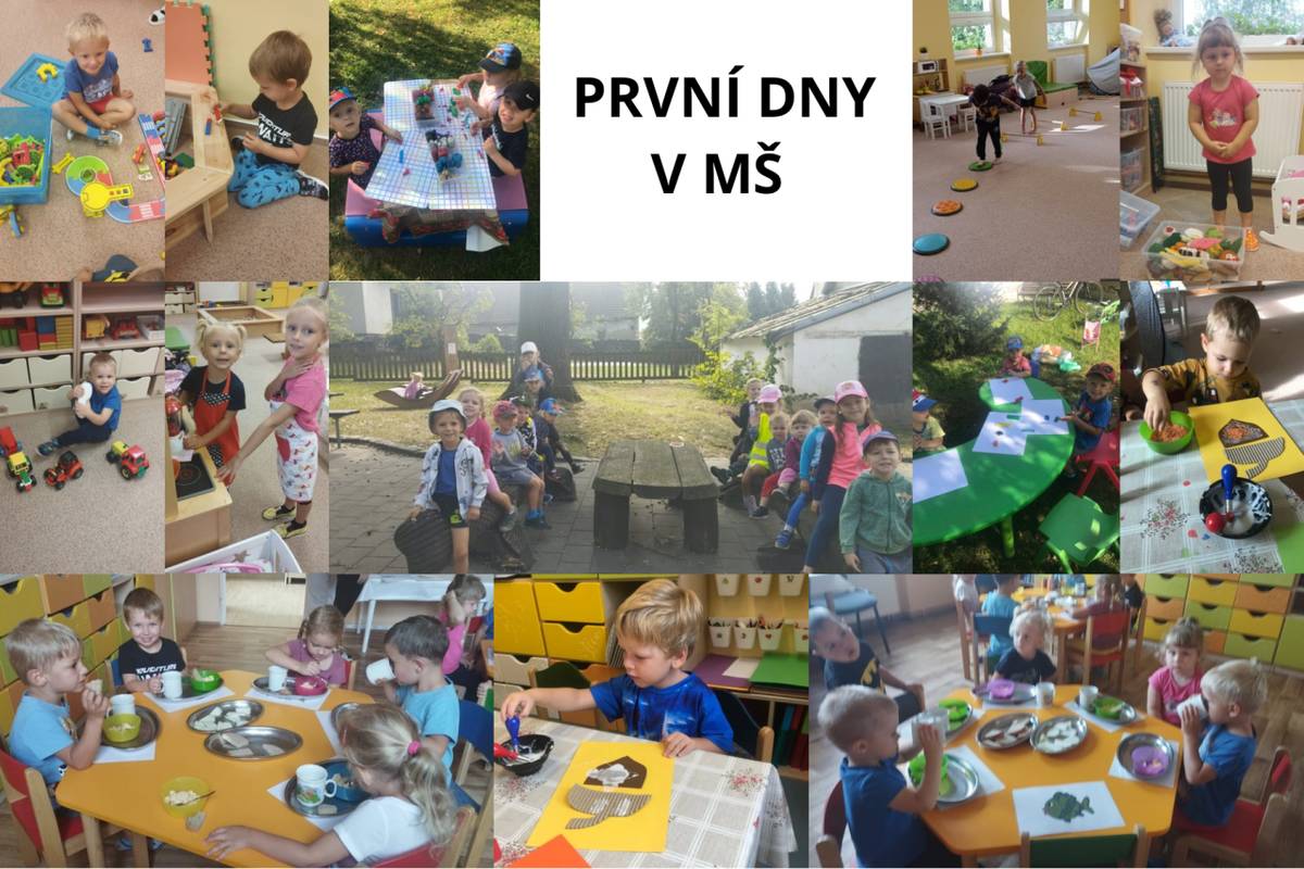 2.9. 2024 jsme se po letních prázdninách opět sešli v MŠ. Přivítali jsme nové kamarády a společně si zvykali na chod školky a nové prostředí.