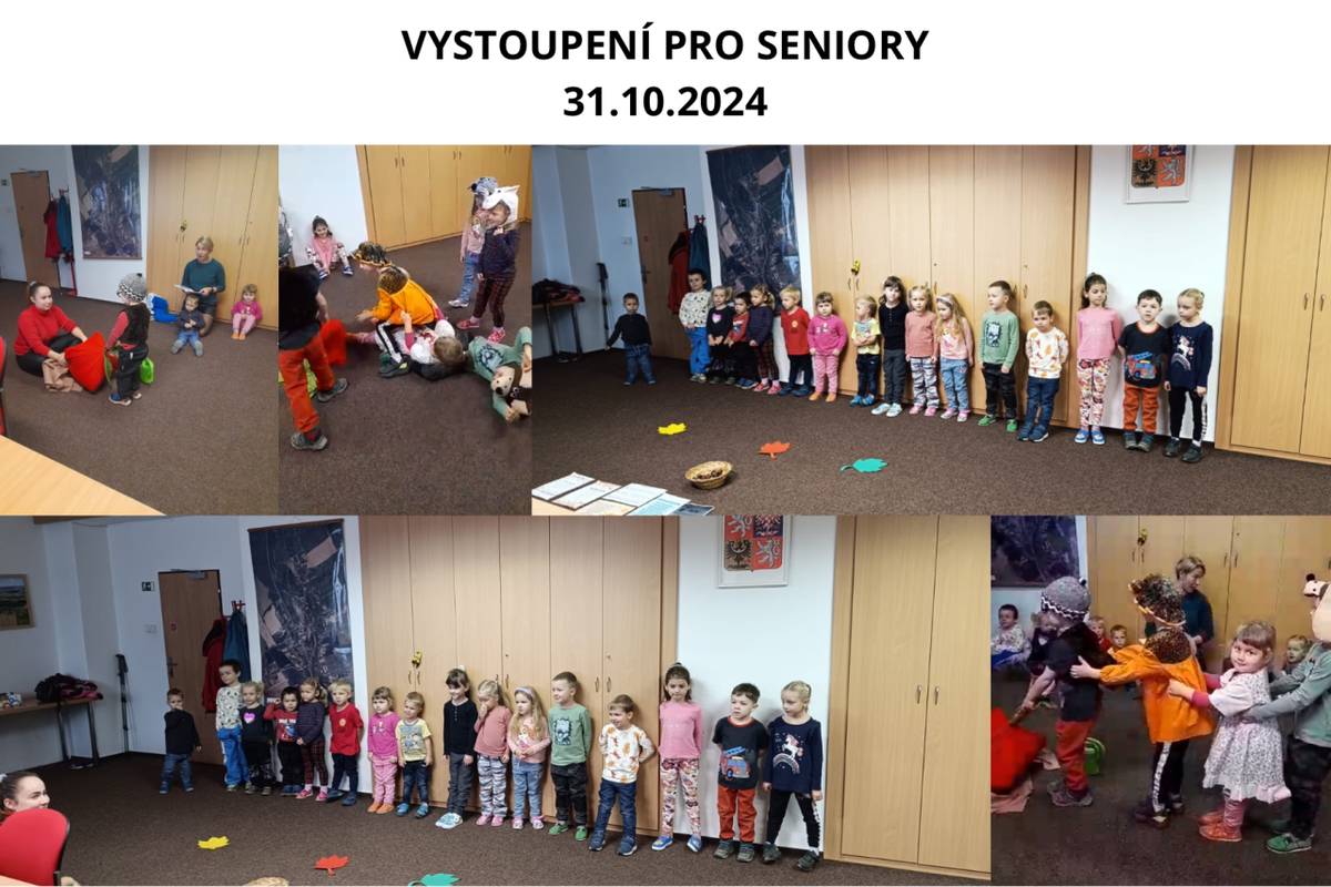 31.10.2024 jsme vystupovali na Obecním úřadě pro klub seniorů Skotnice.
