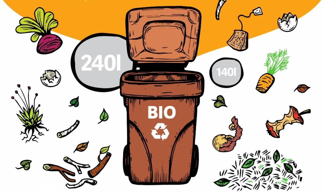 Svoz bioodpadu bude v roce 2025 probíhat v sudou středu a v lichý čtvrtek. Svoz bude zahájen 19.3.